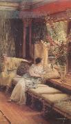 Alma-Tadema, Sir Lawrence Vain Courtship (mk24) oil on canvas